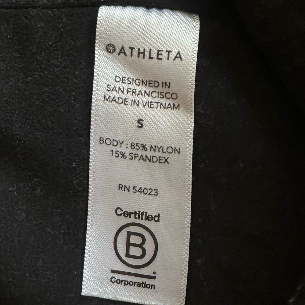 Athleta Elation Rib Tight Size Small - Picture 4 of 4